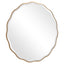 Aneta Gold Round Mirror