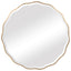 Aneta Gold Round Mirror