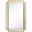 Amherst Brushed Gold Mirror