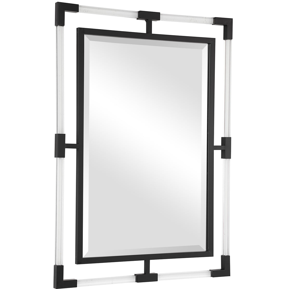Balkan Black Iron Mirror