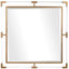 Balkan Golden Square Mirror