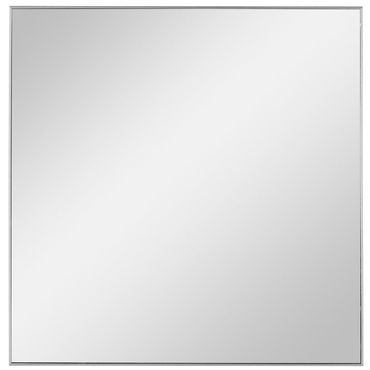 Alexo Silver Square Mirror