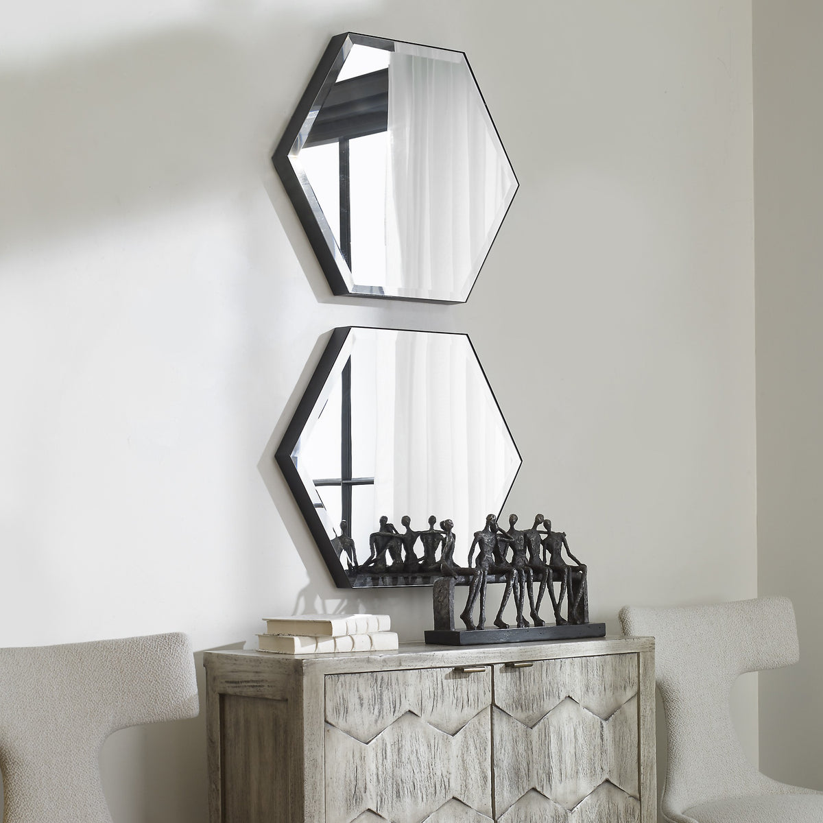 Amaya Octagonal Mirrors, S/2