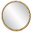 Byzantine Round Gold Mirror