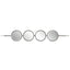 Button Silver Mirror