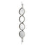 Button Silver Mirror