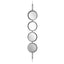 Button Silver Mirror