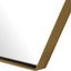Ankara Brass Hexagon Mirror