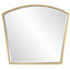 Boundary Gold Arch Mirror