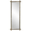 Abanu Ribbed Gold Dressing Mirror