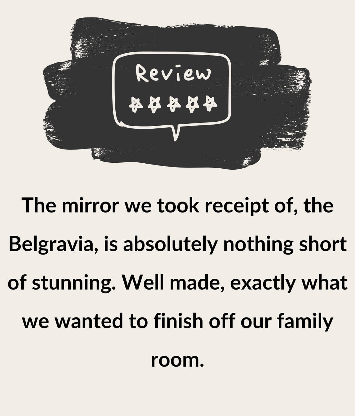 Mirrors of London Mirror Belgravia House of Isabella UK