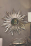Round Tray Interlaced in Eglomise - Silver