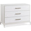 Mizner Small Chest of Drawers with Wallpaper Drawer Fronts