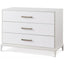 Mizner Small Chest of Drawers with Wallpaper Drawer Fronts