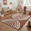 Moodi Shaggy Terra Tawny Rug