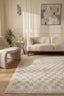 Moodi Shaggy Light Beige Nomari Rug