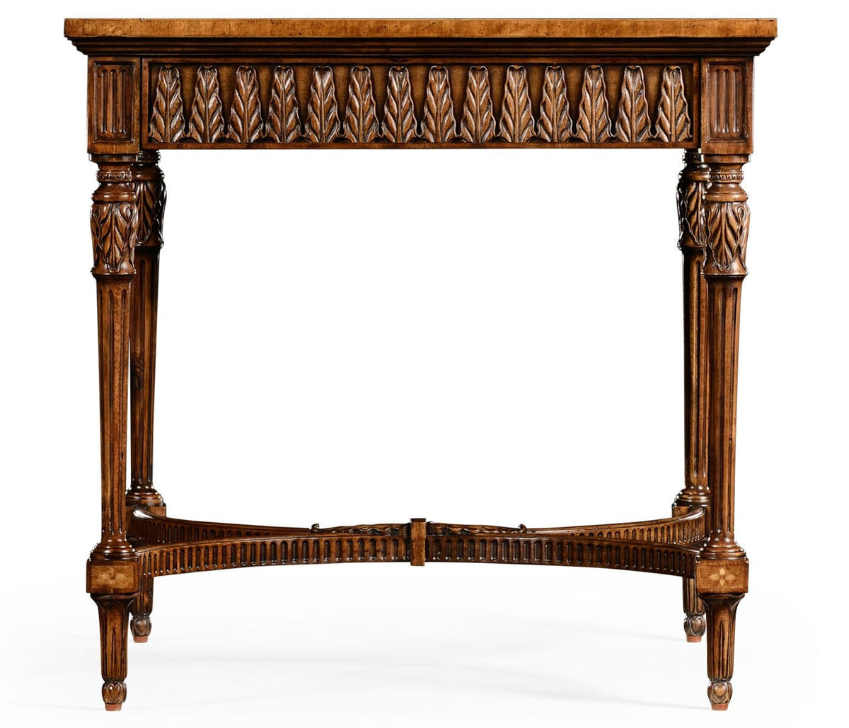Jonathan Charles Living Square Side Table Napoleon with Fine Inlay House of Isabella UK