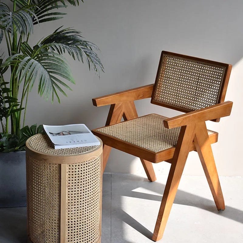 Nisu Home Chair Walnut Akane Chair House of Isabella UK