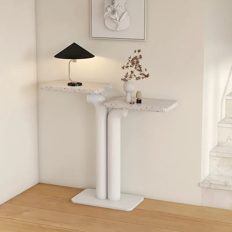 Nisu Home Side Table White Mai Side Table House of Isabella UK