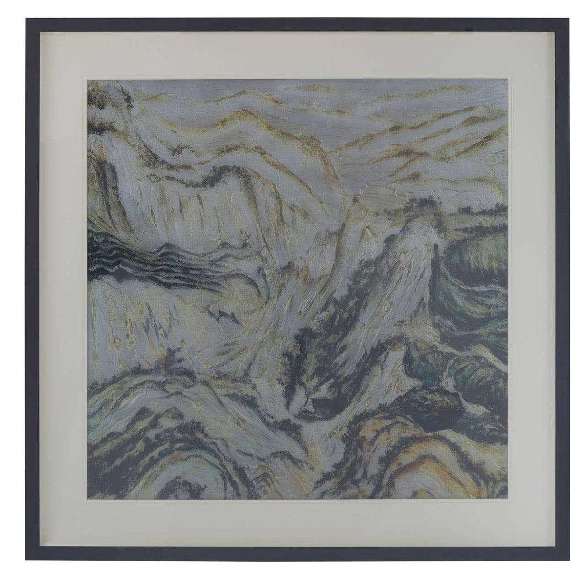 Abstract Design Square Wall Art.