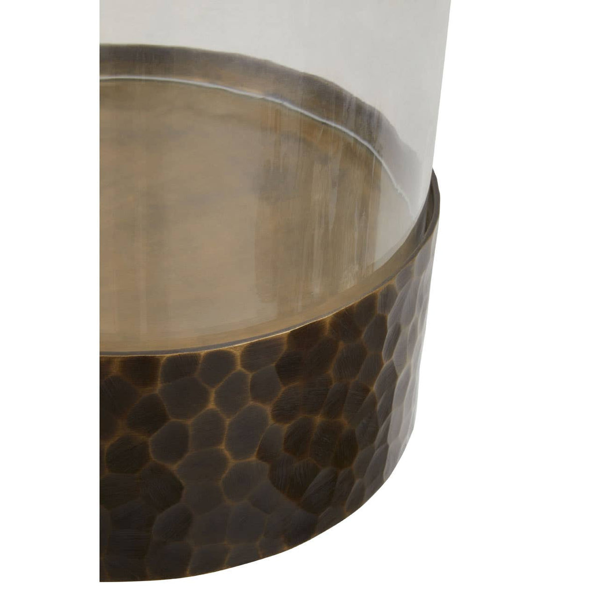 Akola Large Gold Candle Holder.