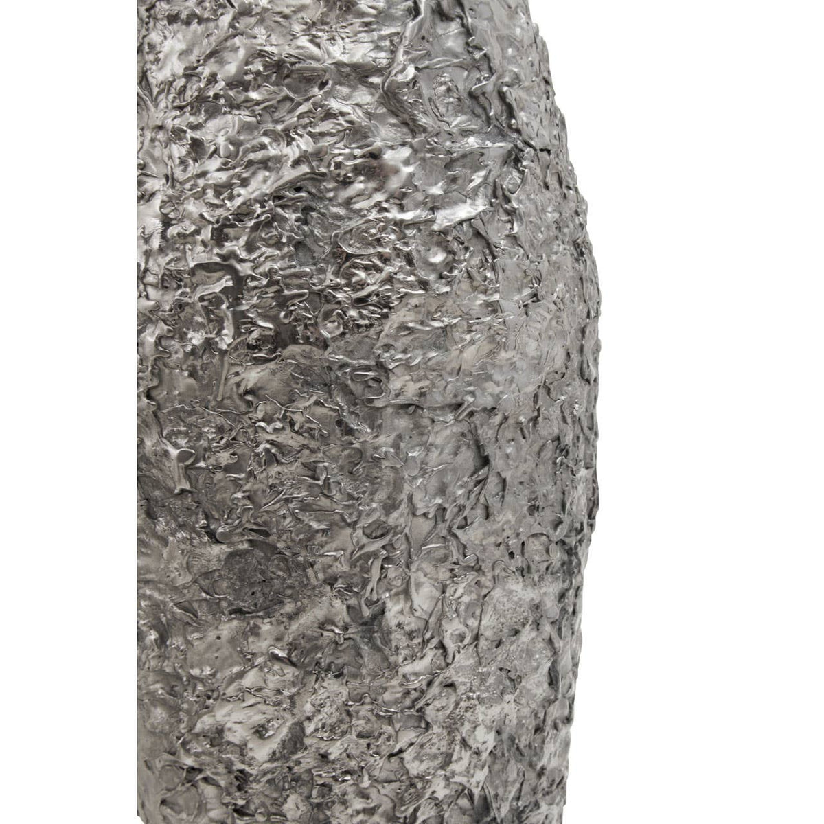 Akola Large Silver Vase.
