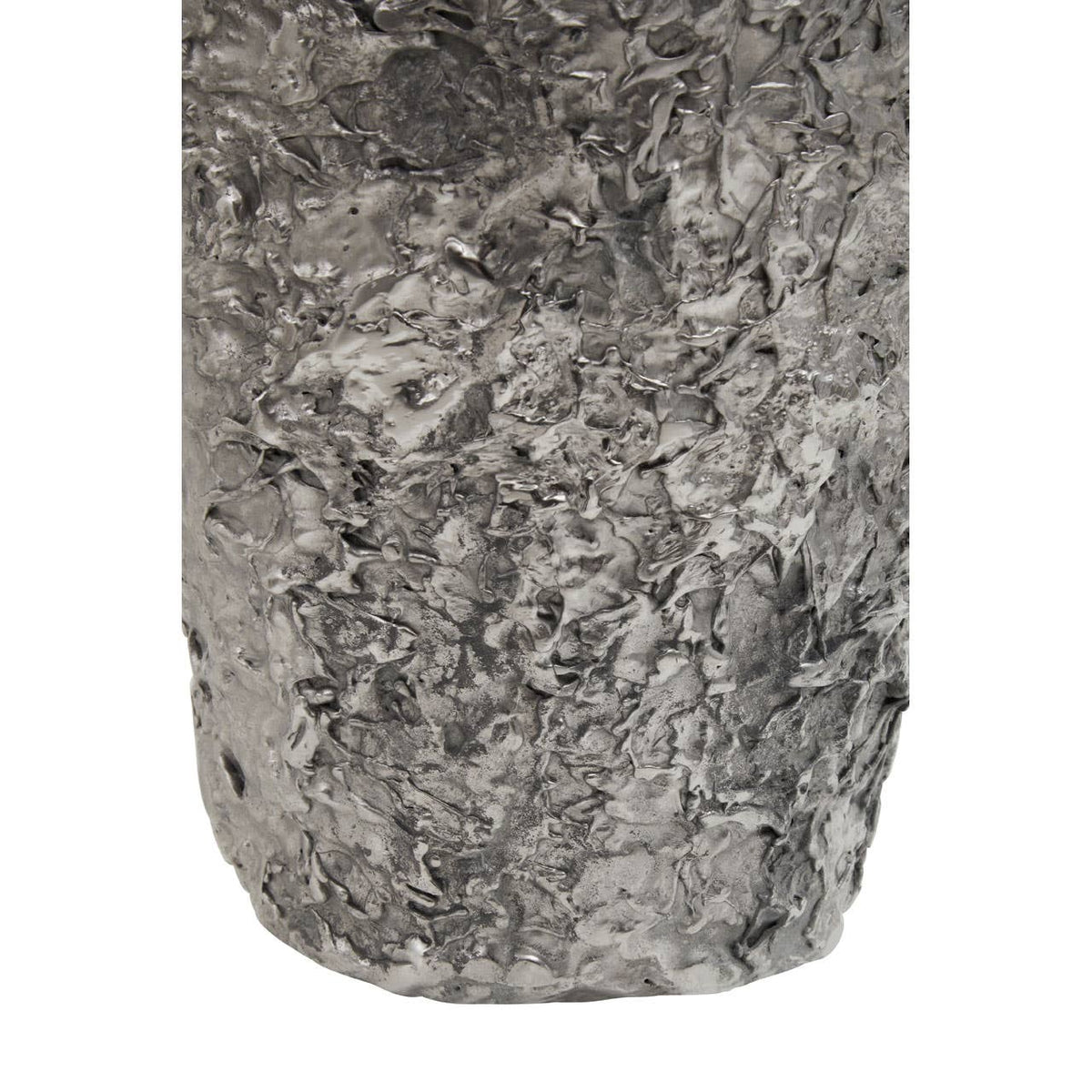 Akola Large Silver Vase.