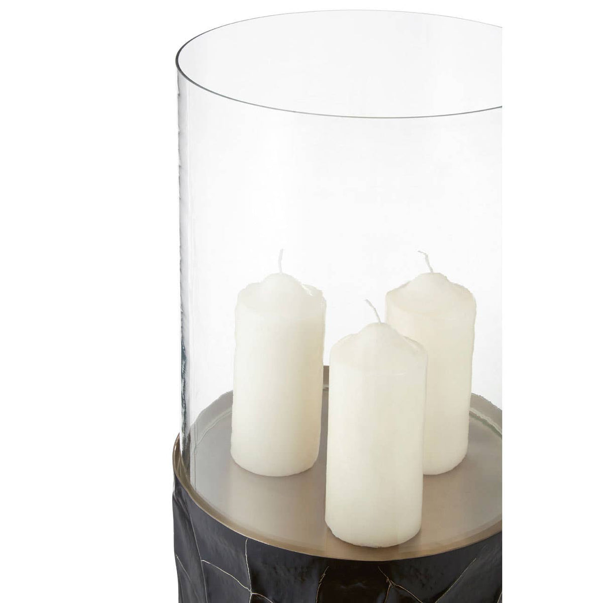 Akola Small Floor Standing Hurricane Candle Holder.
