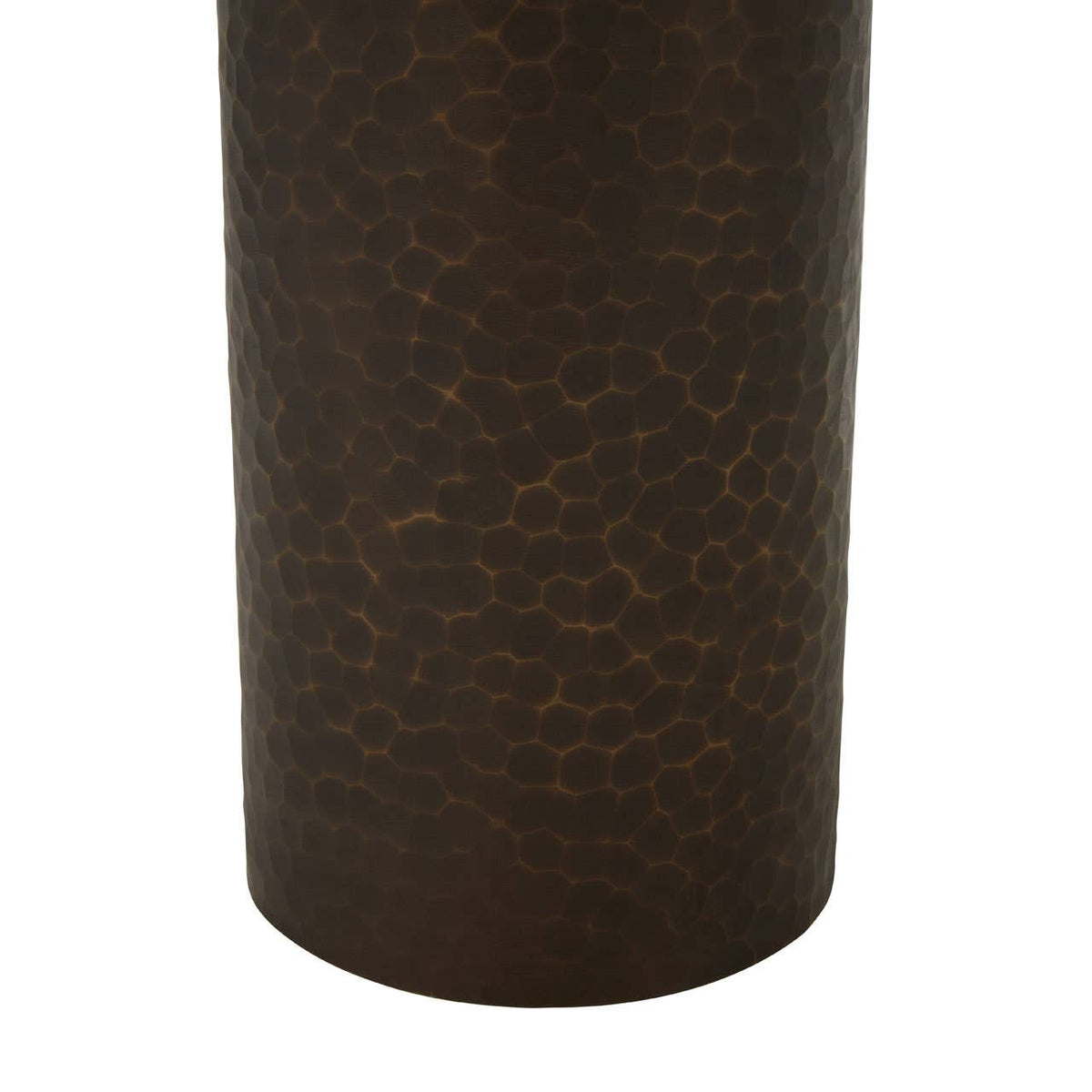 Akola Small Gold Floor Standing Candle Holder.