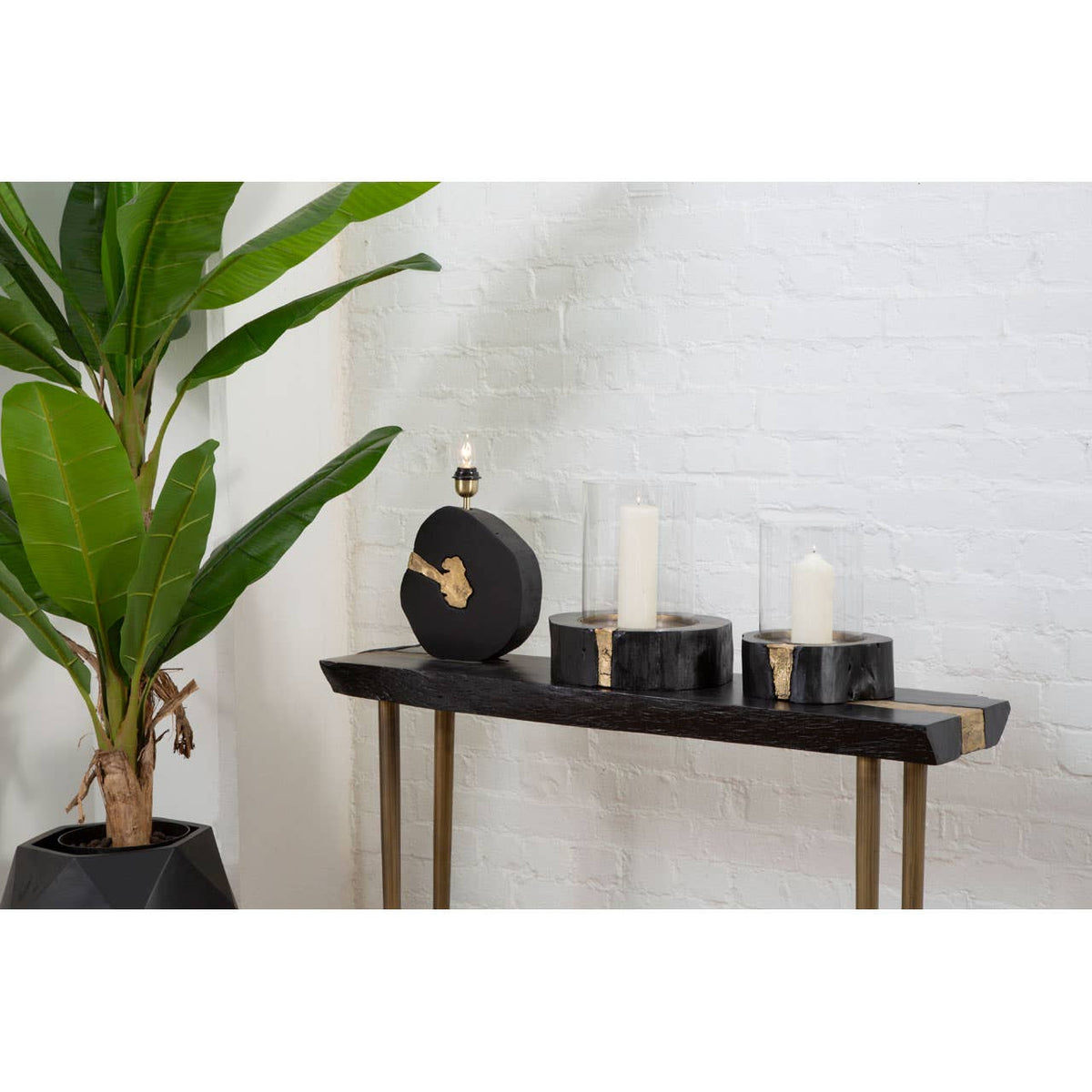Asamra Large Hurricane Candle Holder.