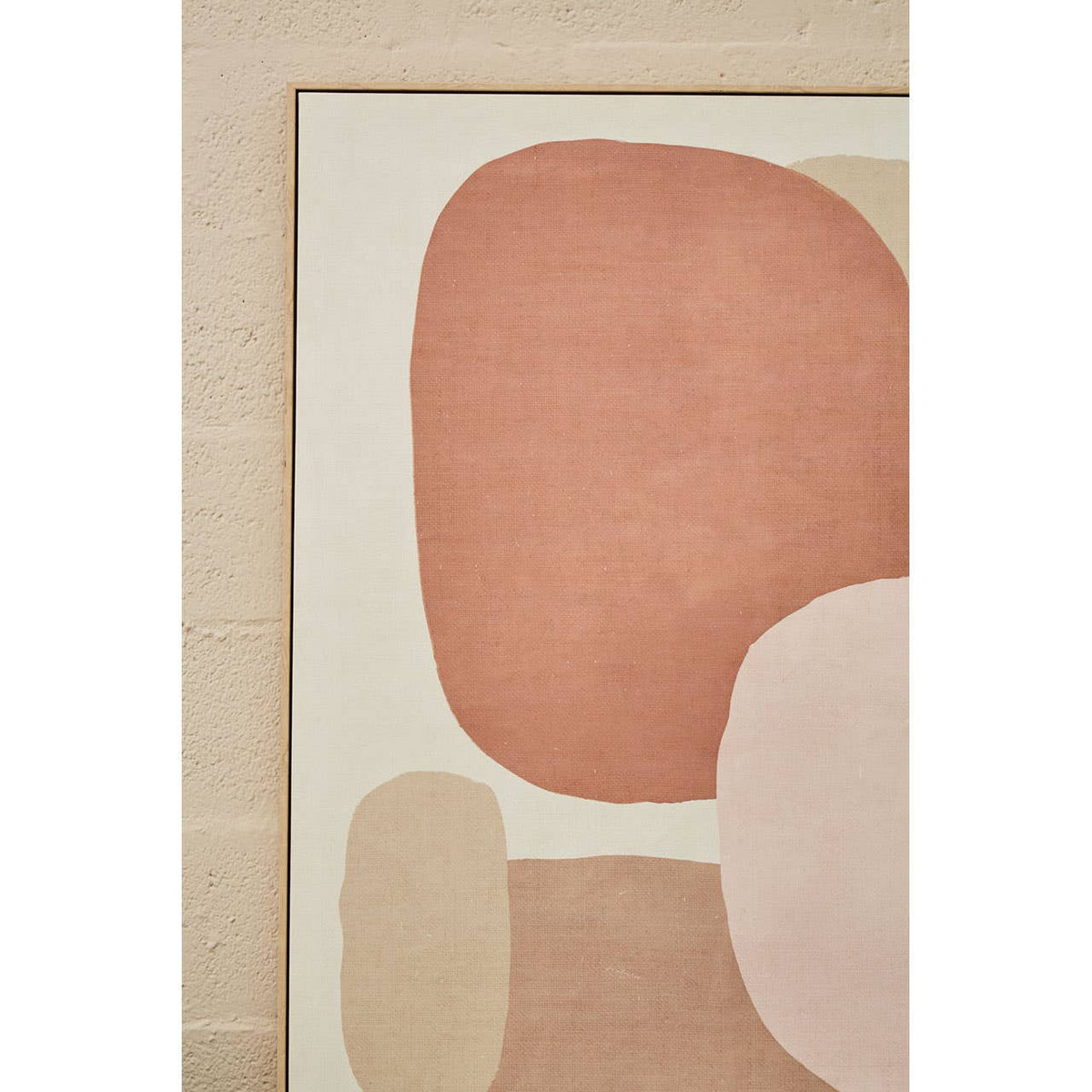 Astratto Canvas Natural Wall Art.