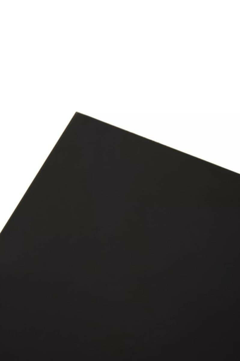 Avento Set Of Three Square Black Plant Stands.