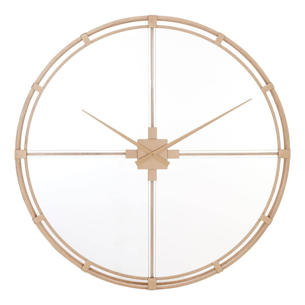 Beauly Gold Finish Wall Clock.