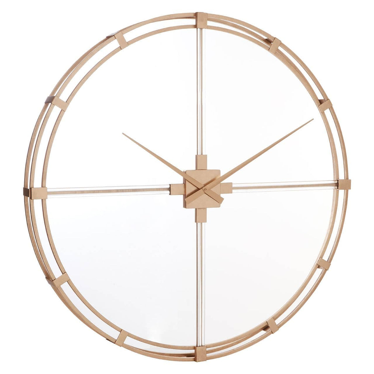 Beauly Gold Finish Wall Clock.