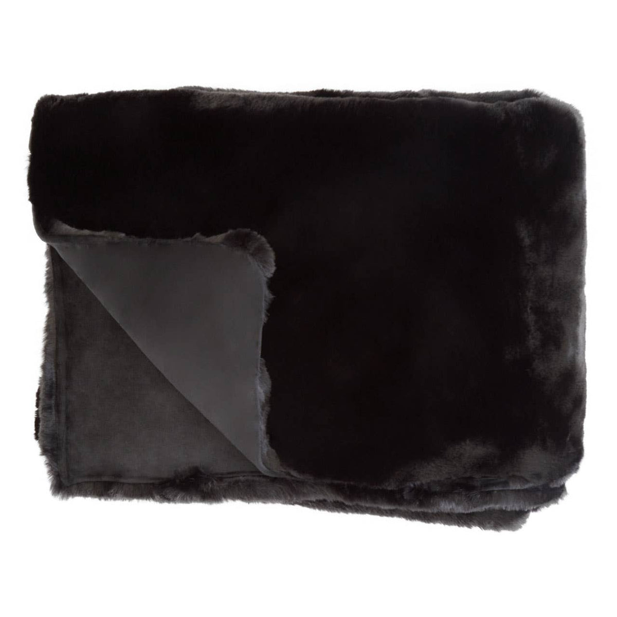 Bosie Lamina Black Throw.