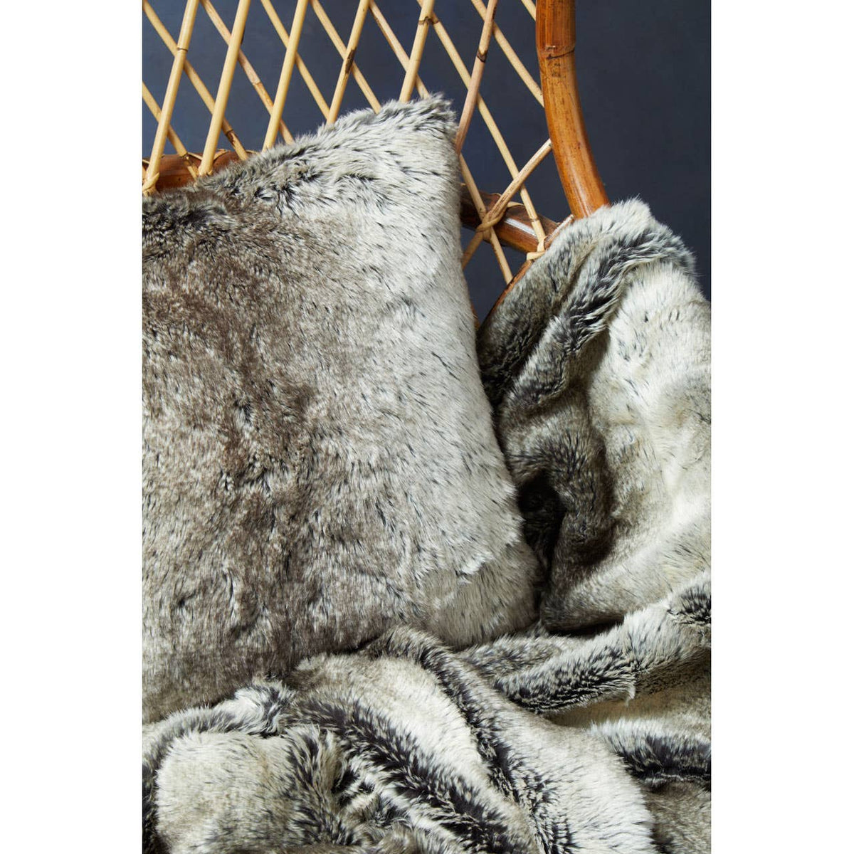 Bosie Lamina Mocha Ombre Throw.