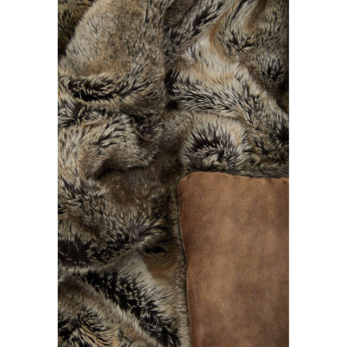 Bosie Lamina Mocha Ombre Throw.