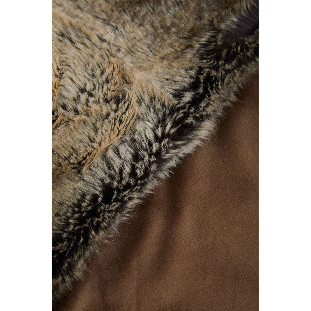 Bosie Lamina Mocha Ombre Throw.