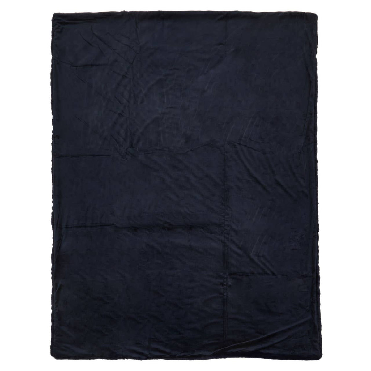 Bosie Lamina Navy Blue Throw.