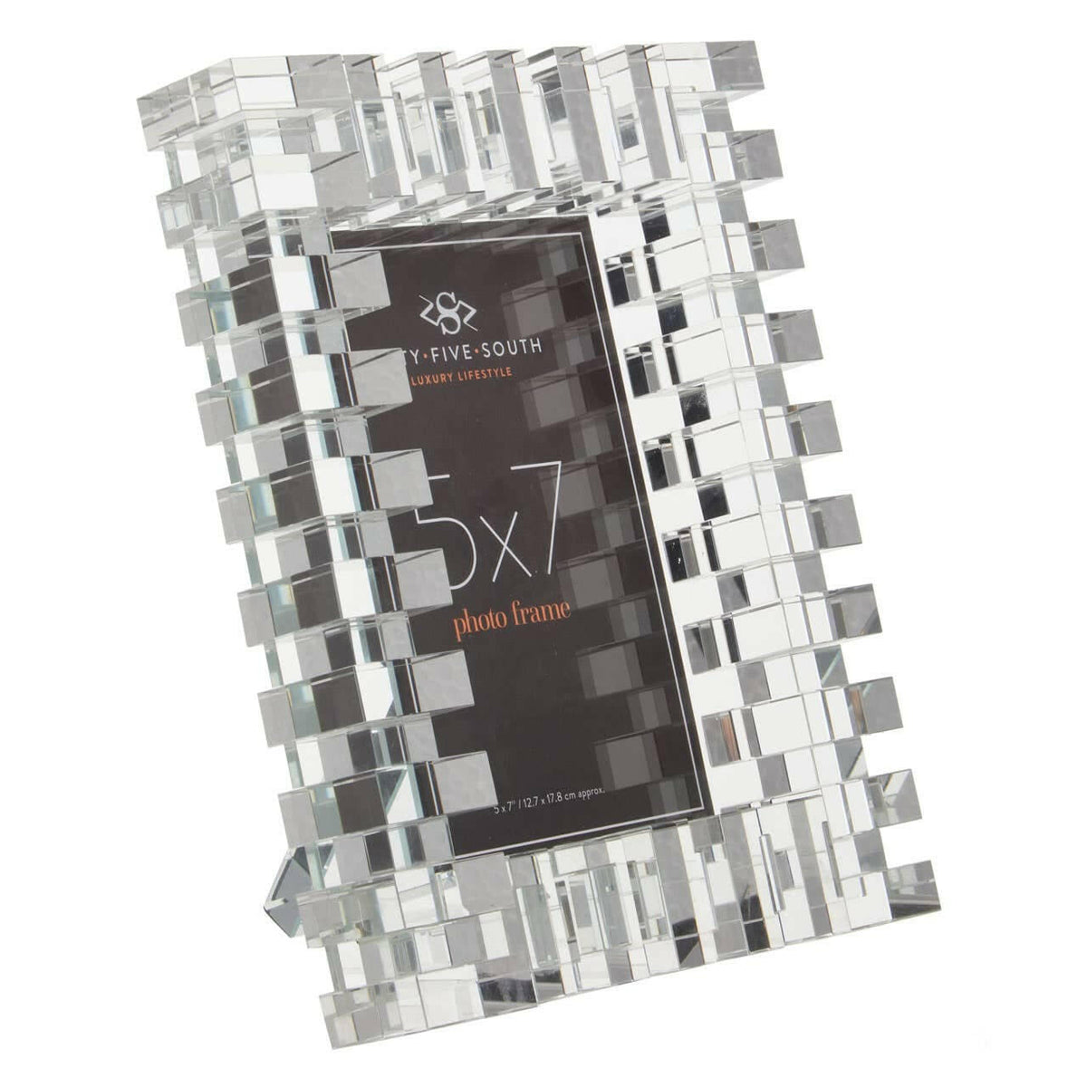 Carrie 5In X 7In Crystal Photo Frame.