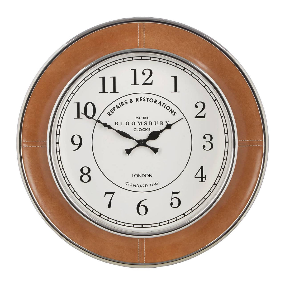 Churchill Tan Small Wall Clock.