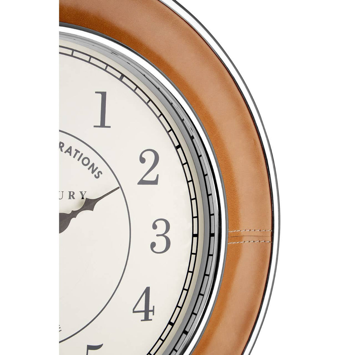 Churchill Tan Small Wall Clock.
