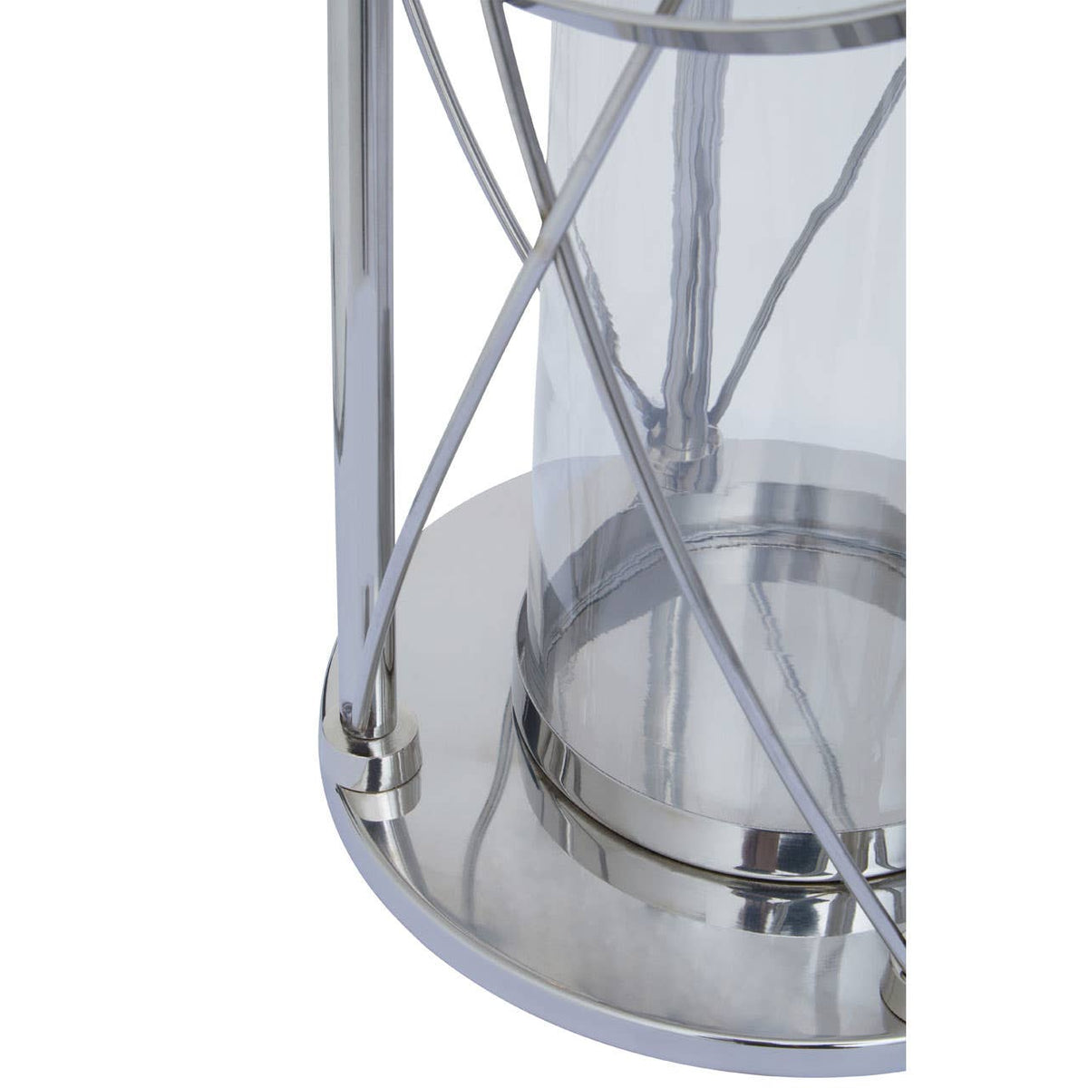 Cruzar Large Silver Lantern.