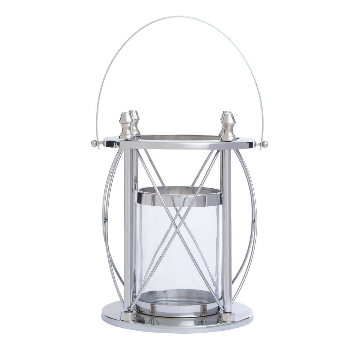 Cruzar Small Silver Lantern.