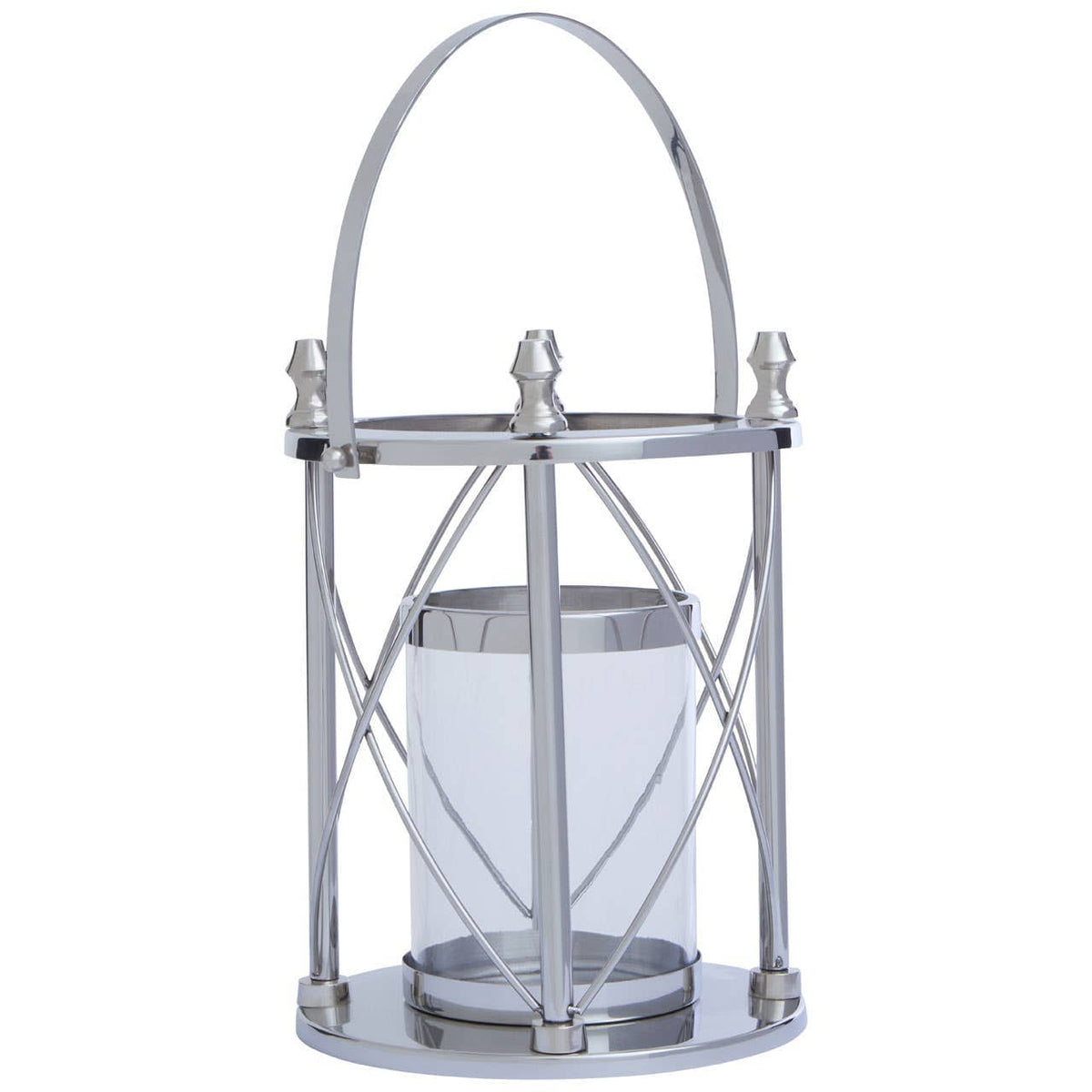Cruzar Small Silver Lantern.