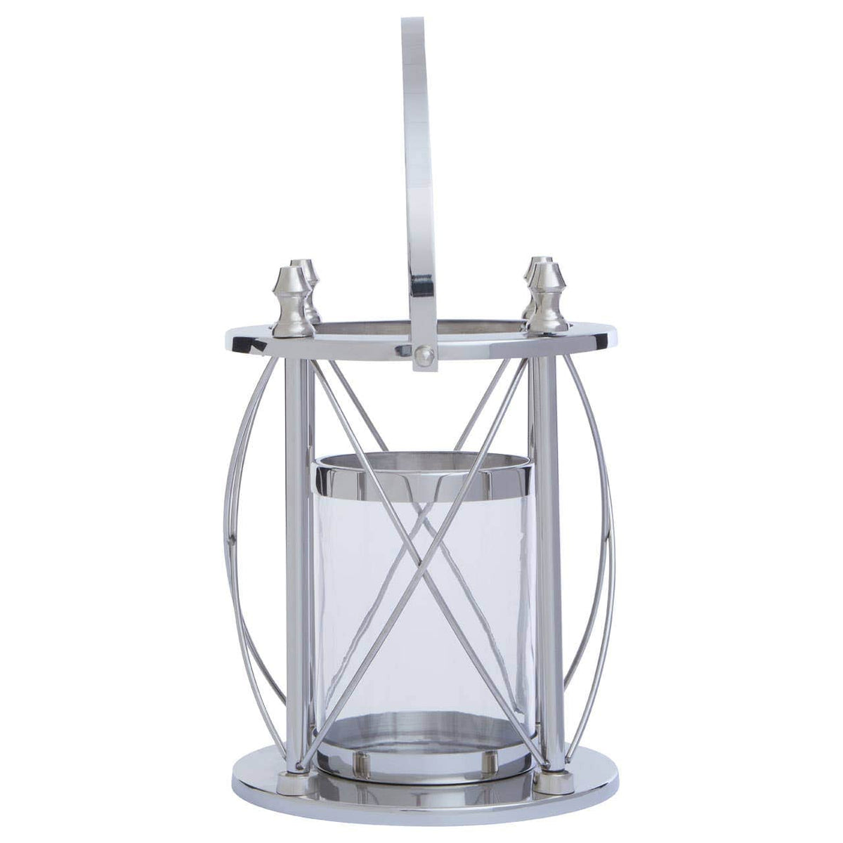 Cruzar Small Silver Lantern.