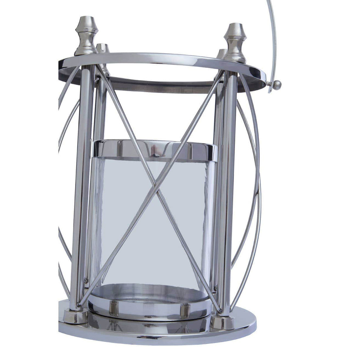 Cruzar Small Silver Lantern.