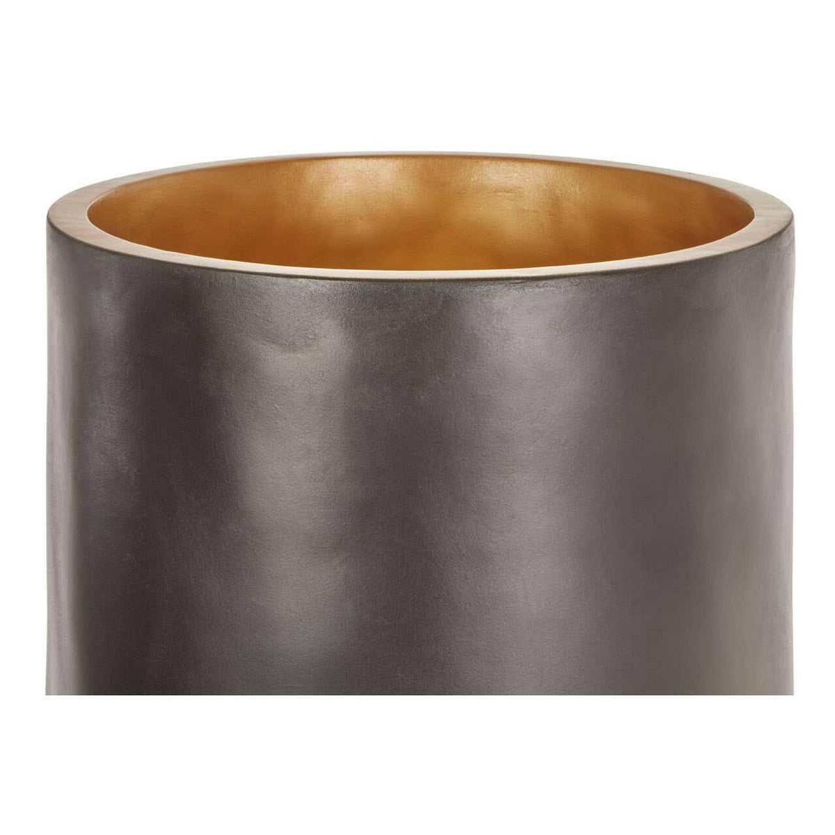 Darnell Large Black Finish Planter.