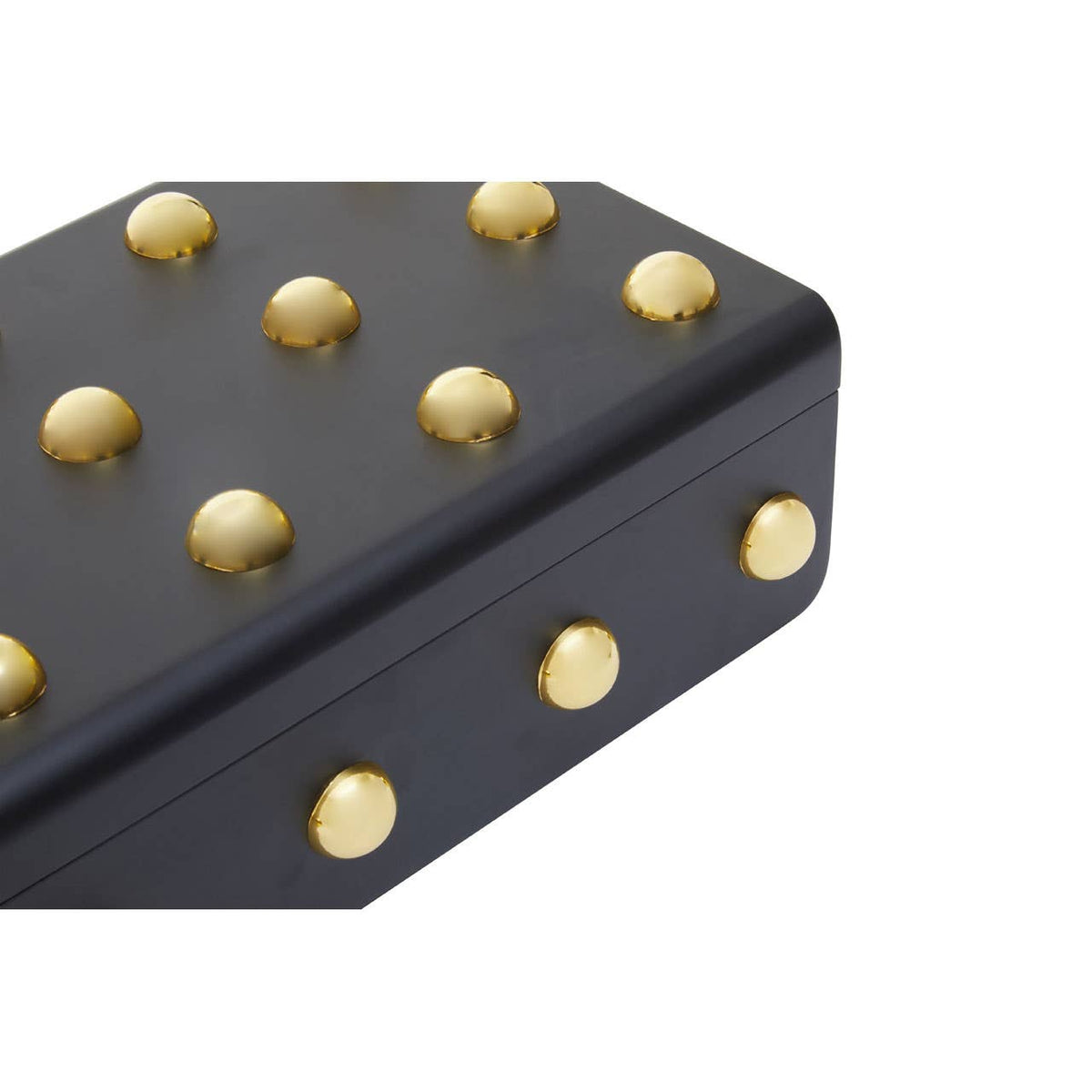 Frida Black Finish Large Trinket Box.