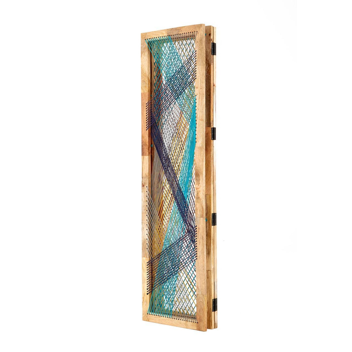 Fusion 3 Sections Multicoloured Room Divider.